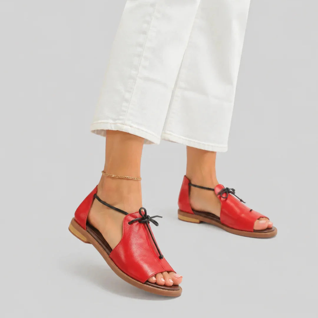Sandalias Juliette con cordones