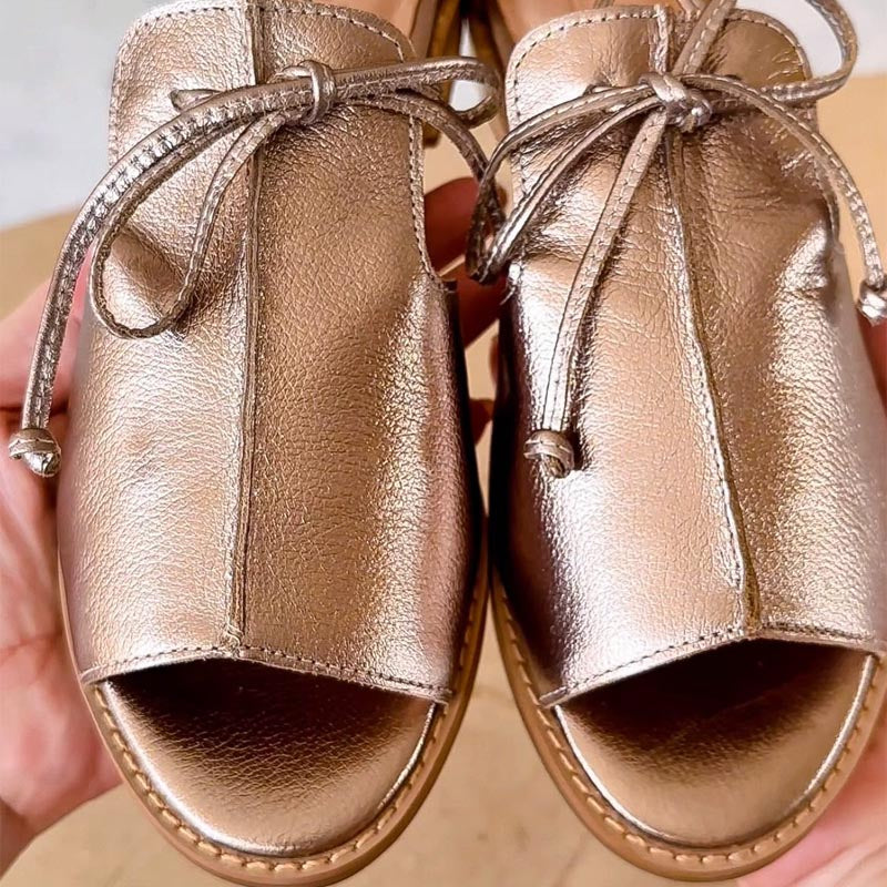 Sandalias Juliette con cordones