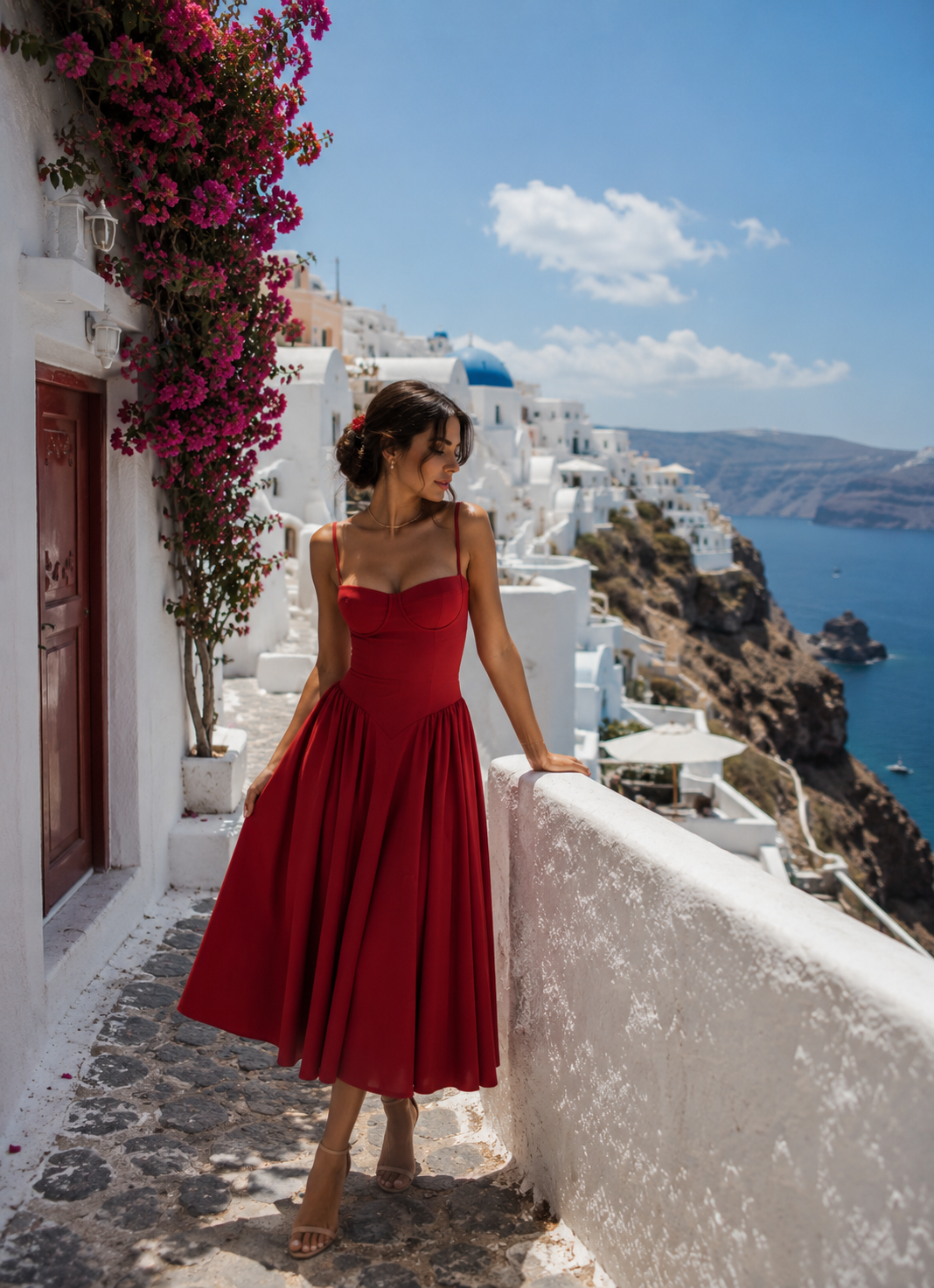 THE SANTORINI DRESS