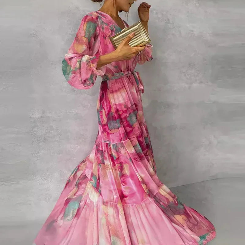 Sophie | Vestido elegante con estampado floral
