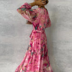 Sophie | Vestido elegante con estampado floral