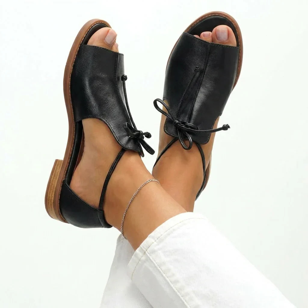 Sandalias Juliette con cordones