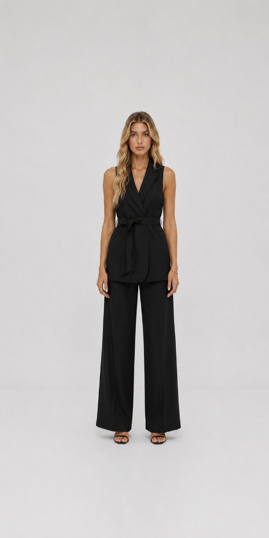 Conjunto de Chaqueta y Pantalón Elegante para Mujer
